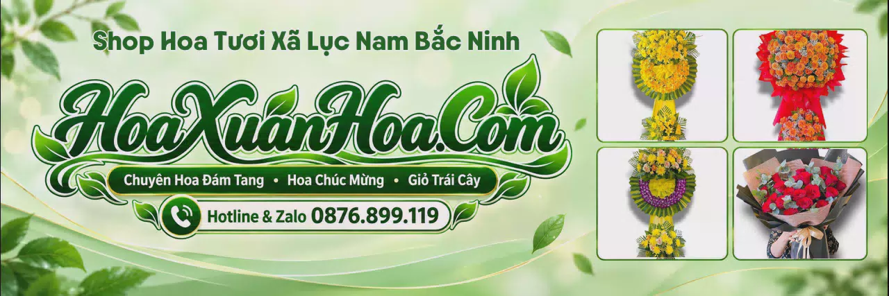 Ảnh bìa Shop Bán Hoa Tươi Tại Xã Lục Nam Bắc Ninh - Đặt Hoa Tươi Online