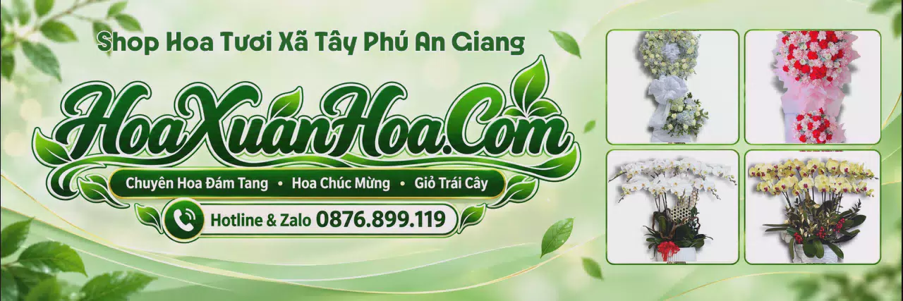 Ảnh bìa Tiệm Hoa Tươi Tại Xã Tây Phú An Giang - Dịch Vụ Giao Hoa Tận Nơi