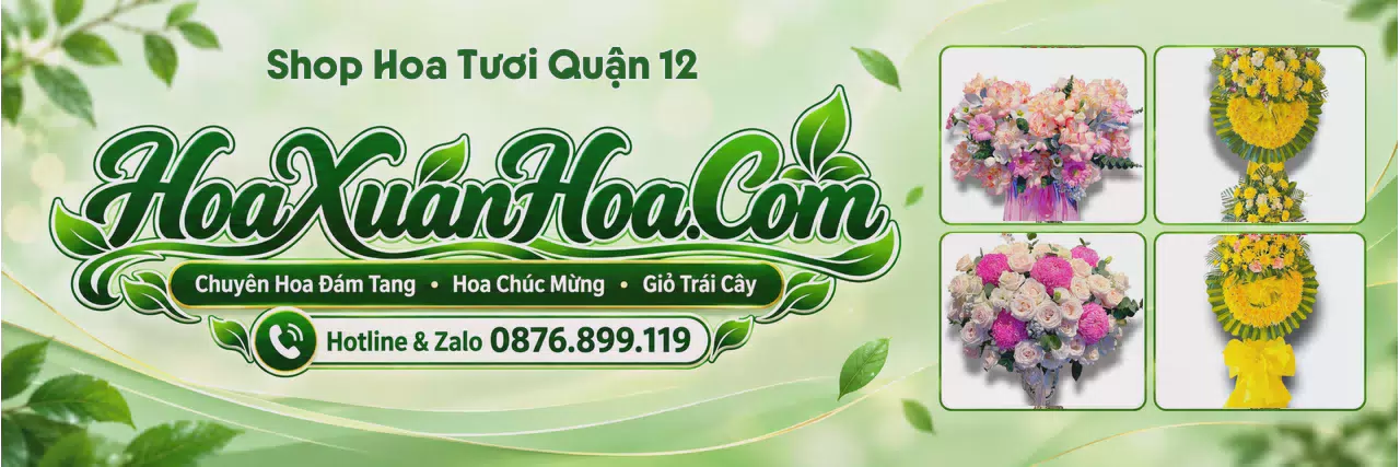 Ảnh bìa Tiệm Hoa Tươi Tại Quận 12 - Tiệm Hoa Tươi Gần Đây