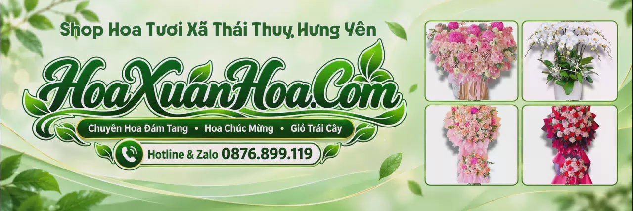 Ảnh bìa Shop Hoa Tươi Tại Xã Thái Thuỵ Hưng Yên - Tiệm Hoa Nhận Giao Tận Nơi