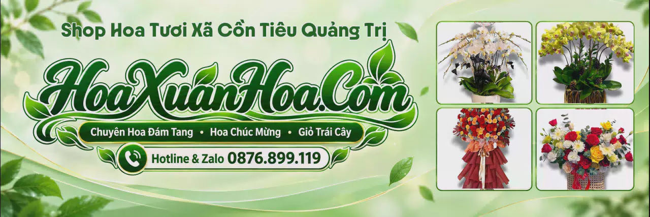 Ảnh bìa Tiệm Hoa Tươi Tại Xã Cồn Tiêu Quảng Trị - Tiệm Hoa Giao Nhanh