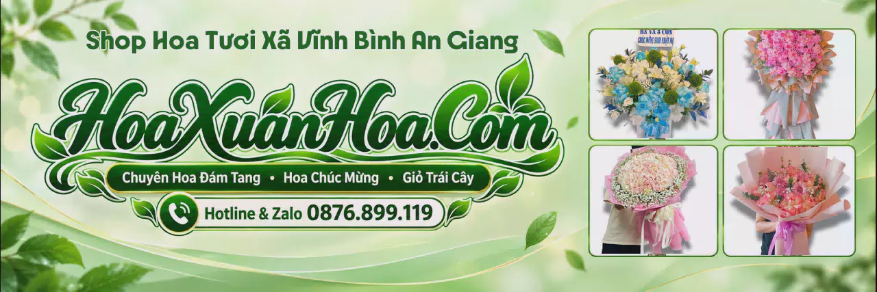 Ảnh bìa Shop Bán Hoa Tươi Tại Xã Vĩnh Bình An Giang - Đặt Hoa Online Tiện Lợi