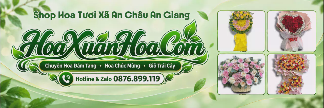Ảnh bìa Đặt Hoa Tươi Tại Xã An Châu An Giang - Tiệm Hoa Tươi Giao Tận Nhà