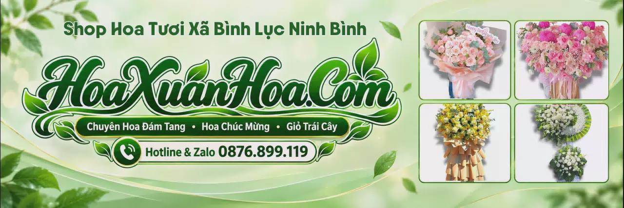 Ảnh bìa Cửa Hàng Hoa Tươi Tại Xã Bình Lục Ninh Bình - Tiệm Hoa Tươi Giao Tận Nhà