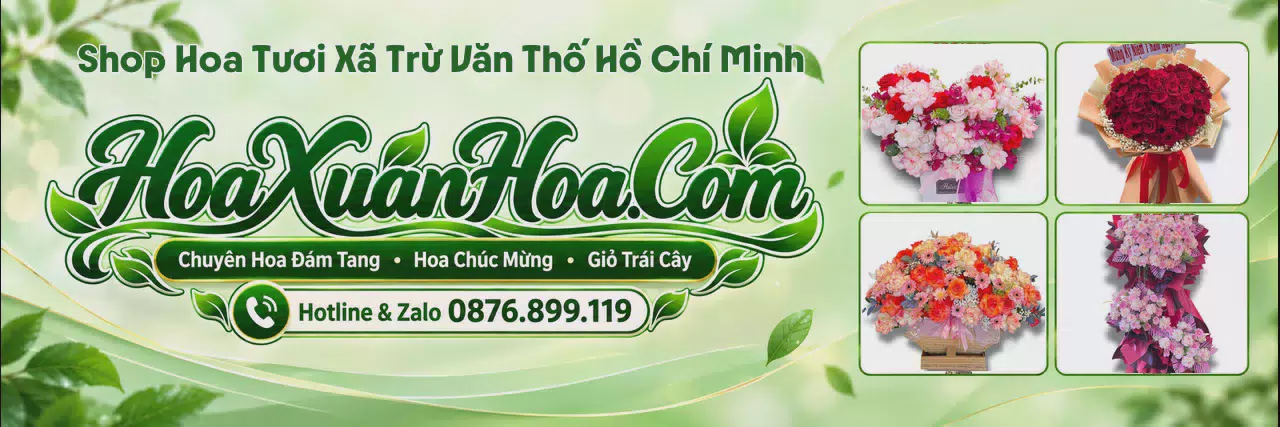 Ảnh bìa Cửa Hàng Hoa Tươi Tại Xã Trừ Văn Thố Hồ Chí Minh - Tiệm Hoa Giao Nhanh