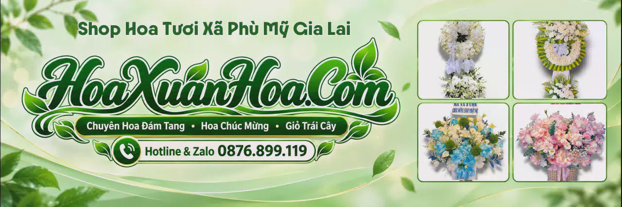 Ảnh bìa Shop Hoa Tươi Tại Xã Phù Mỹ Gia Lai - Tiệm Hoa Tươi Giao Tận Nhà