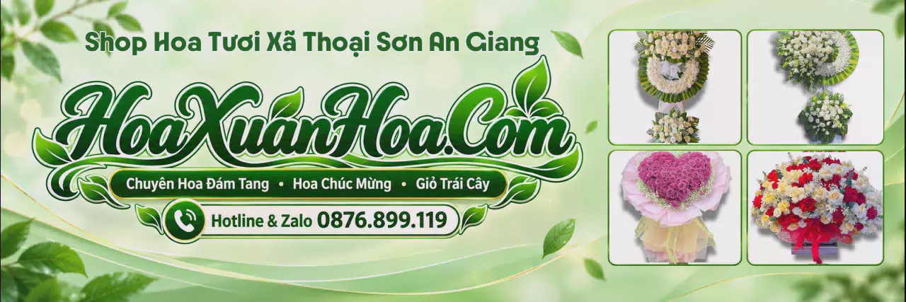 Ảnh bìa Shop Bán Hoa Tươi Tại Xã Thoại Sơn An Giang - Tiệm Hoa Nhận Giao Tận Nơi