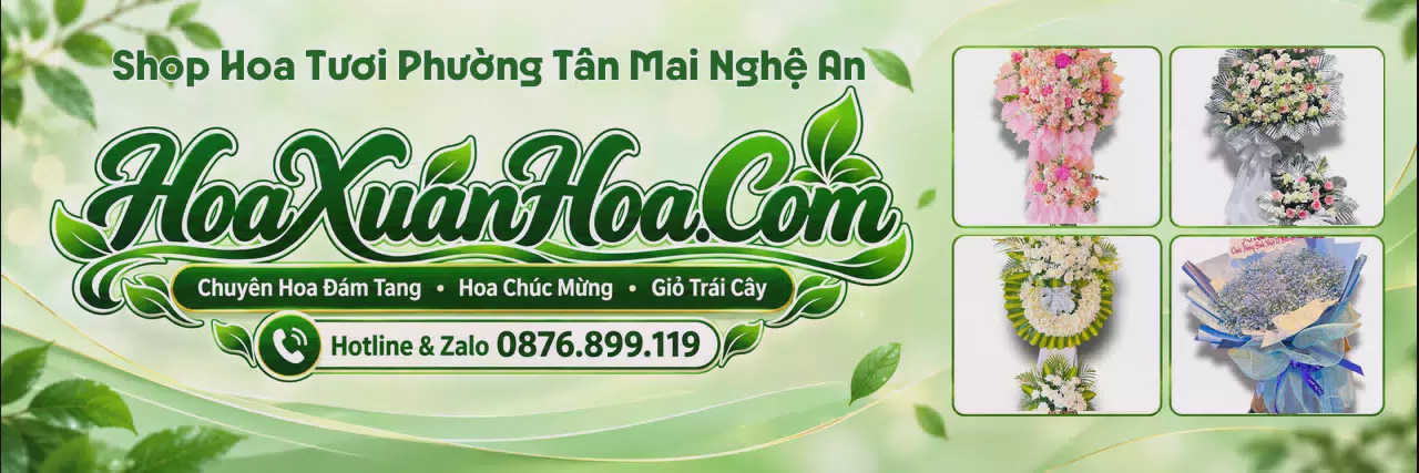 Ảnh bìa Shop Hoa Tươi Tại Phường Tân Mai Nghệ An - Tiệm Hoa Tươi Giao Tận Nhà