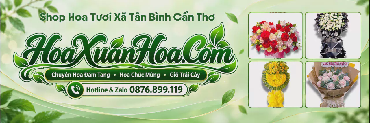 Ảnh bìa Cửa Hàng Hoa Tươi Tại Xã Tân Bình Cần Thơ - Đặt Hoa Tươi Giao Tận Nơi