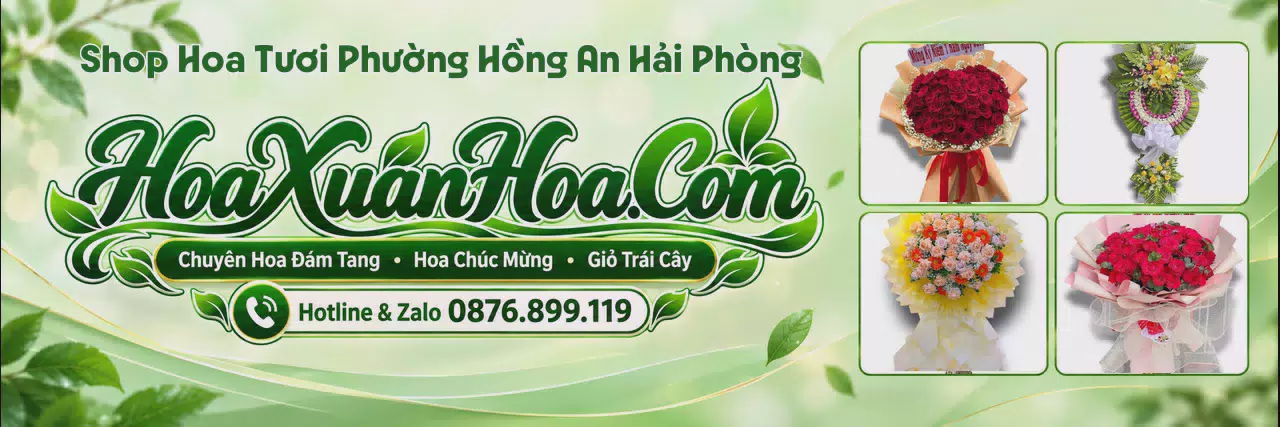 Ảnh bìa Tiệm Hoa Tươi Tại Phường Hồng An Hải Phòng - Dịch Vụ Hoa Tươi Tận Nơi