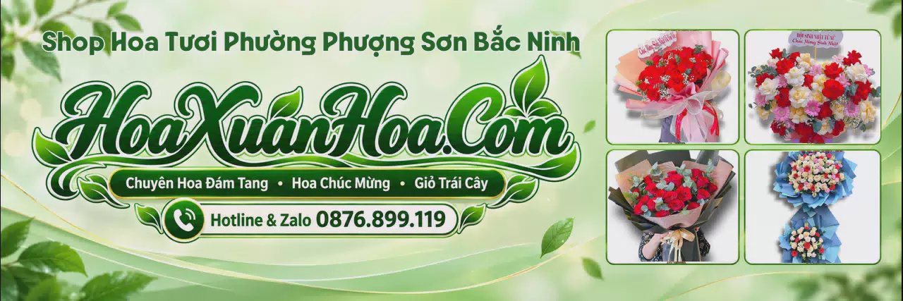 Ảnh bìa Tiệm Hoa Tươi Tại Phường Phượng Sơn Bắc Ninh - Tiệm Hoa Nhận Giao Tận Nơi