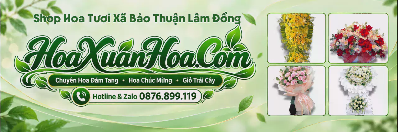 Ảnh bìa Shop Bán Hoa Tươi Tại Xã Bảo Thuận Lâm Đồng - Shop Hoa Giao Tận Nhà