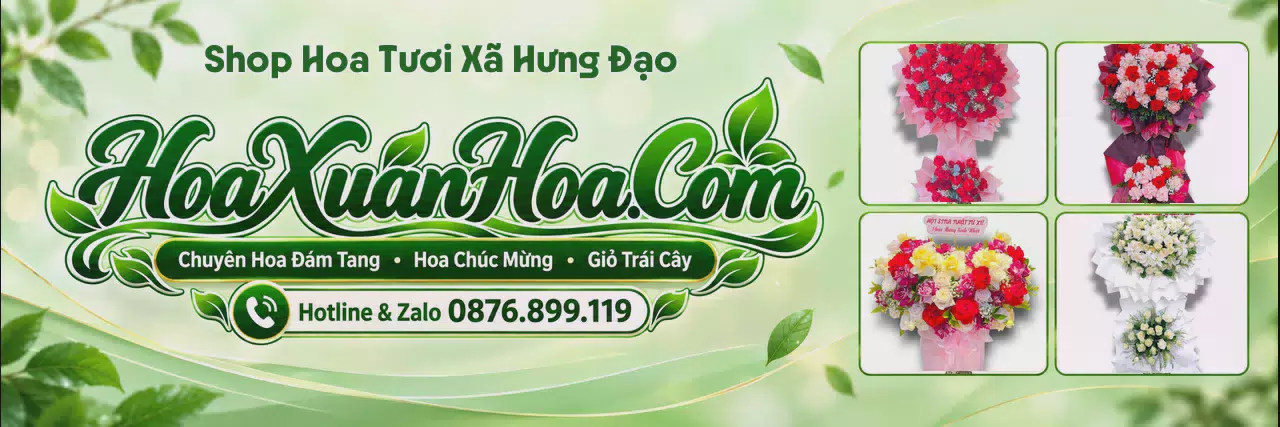 Ảnh bìa Tiệm Hoa Tươi Tại Xã Hưng Đạo - Đặt Hoa Dễ Dàng Nhanh Chóng