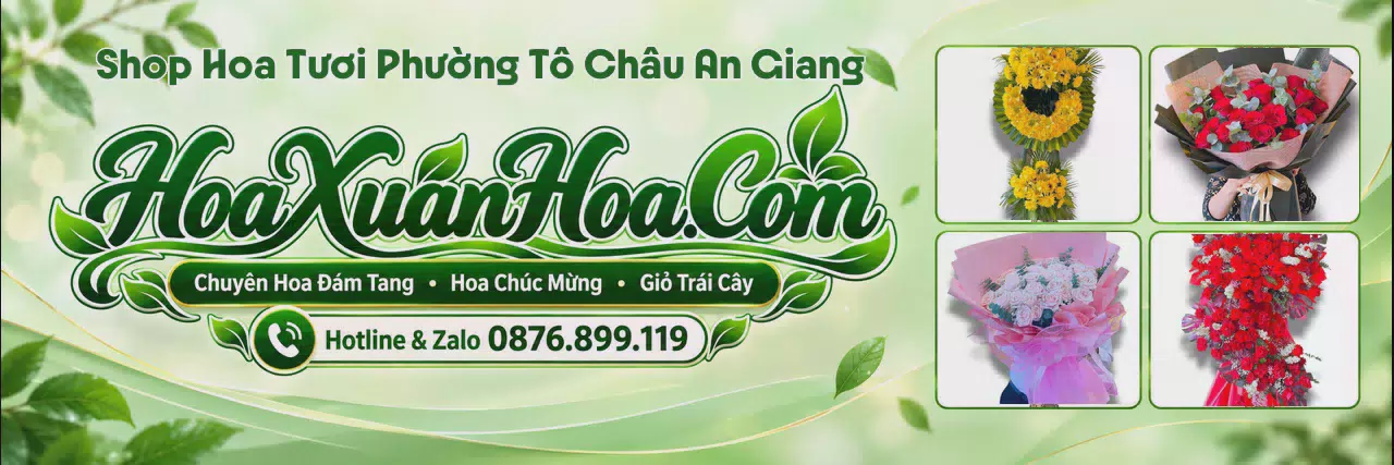 Ảnh bìa Tiệm Hoa Tươi Tại Phường Tô Châu An Giang - Giao Hoa Tận Địa Chỉ
