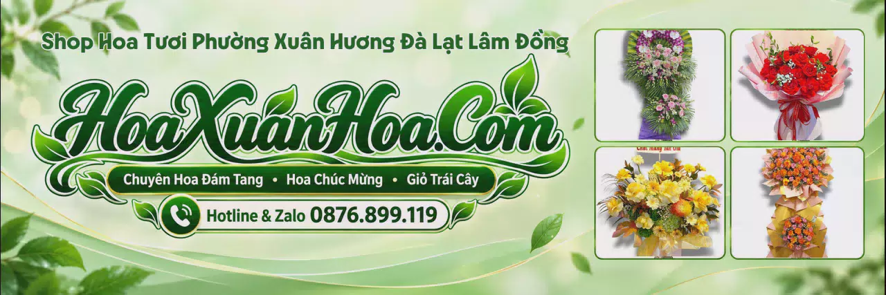 Ảnh bìa Shop Hoa Tươi Tại Phường Xuân Hương Đà Lạt Lâm Đồng - Giao Hoa Tận Địa Chỉ