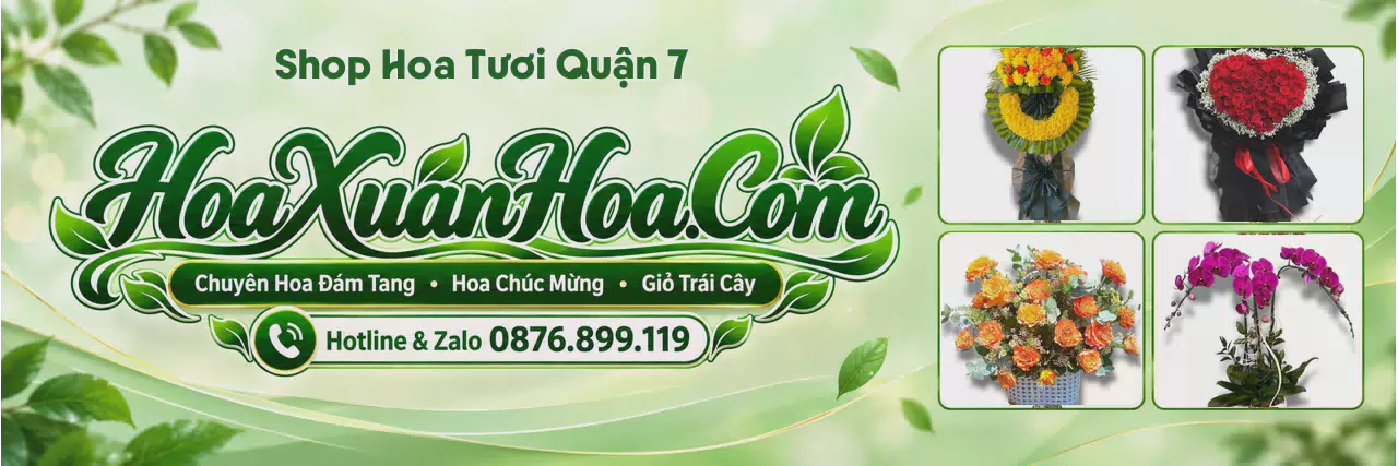 Ảnh bìa Shop Hoa Tươi Tại Quận 7 - Tiệm Hoa Tươi Giao Tận Nhà