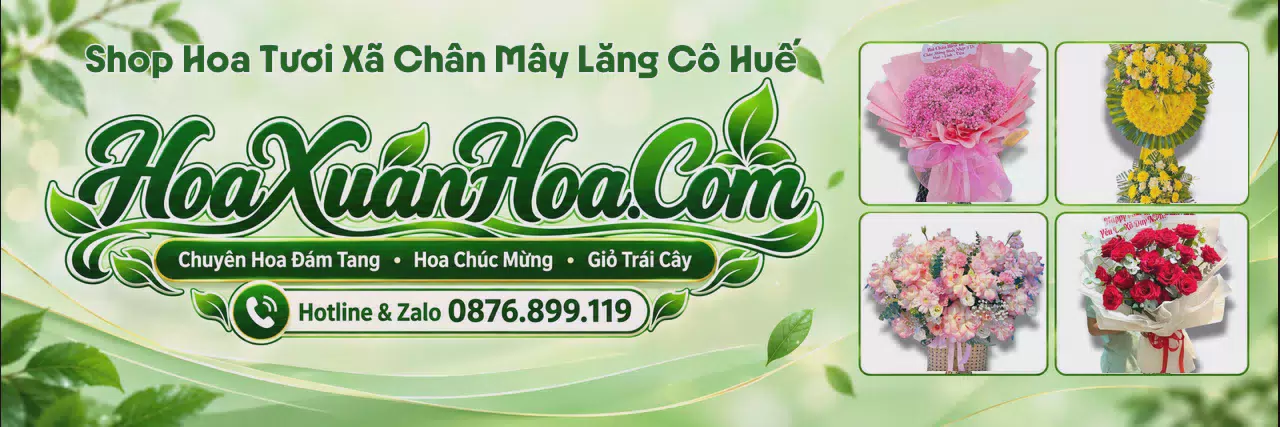 Ảnh bìa Tiệm Hoa Tươi Tại Xã Chân Mây Lăng Cô Huế - Dịch Vụ Giao Hoa Tận Nơi