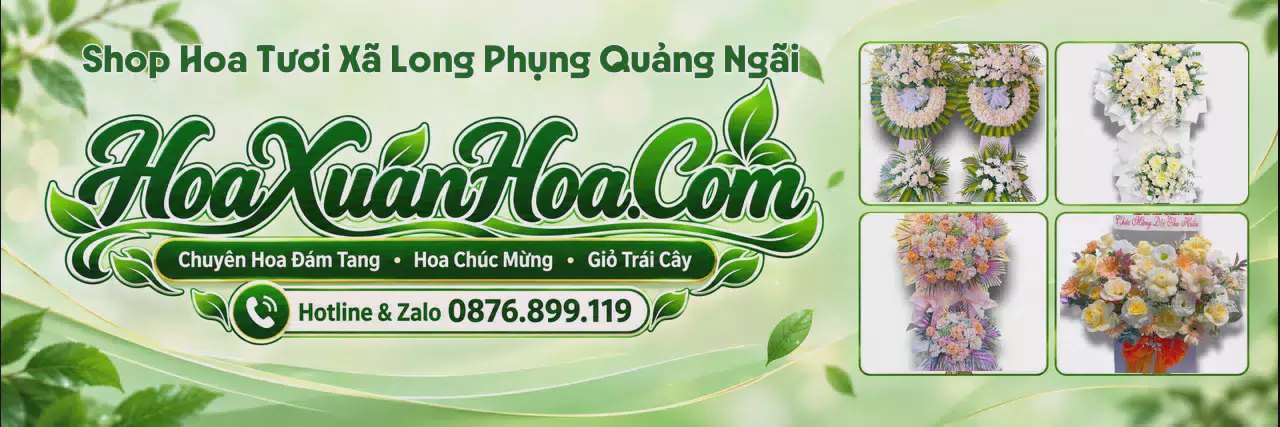 Ảnh bìa Shop Hoa Tươi Tại Xã Long Phụng Quảng Ngãi - Nhận Đặt Hoa Online