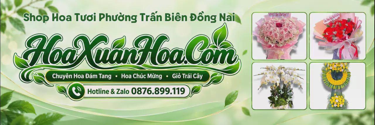 Ảnh bìa Tiệm Hoa Tươi Tại Phường Trấn Biên Đồng Nai - Đặt Hoa Tươi Nhanh Chóng