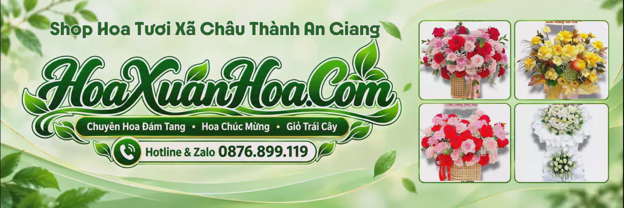 Ảnh bìa Shop Hoa Tươi Tại Xã Châu Thành An Giang - Giao Hoa Nhanh Trong 2 Giờ