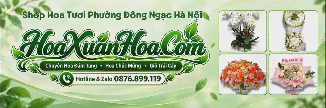 Ảnh bìa Tiệm Hoa Tươi Tại Phường Đông Ngạc Hà Nội - Giao Hoa Nhanh Trong 2 Giờ