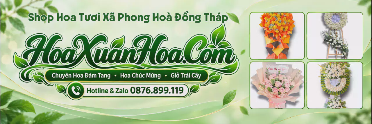Ảnh bìa Shop Hoa Tươi Tại Xã Phong Hoà Đồng Tháp - Đặt Hoa Tươi Online