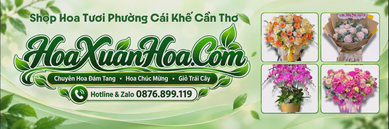 Ảnh bìa Tiệm Hoa Tươi Tại Phường Cái Khế Cần Thơ - Dịch Vụ Giao Hoa Tận Nơi