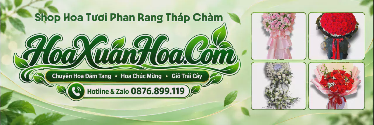Ảnh bìa Tiệm Hoa Tươi Tại Phan Rang Tháp Chàm - Shop Hoa Online Uy Tín