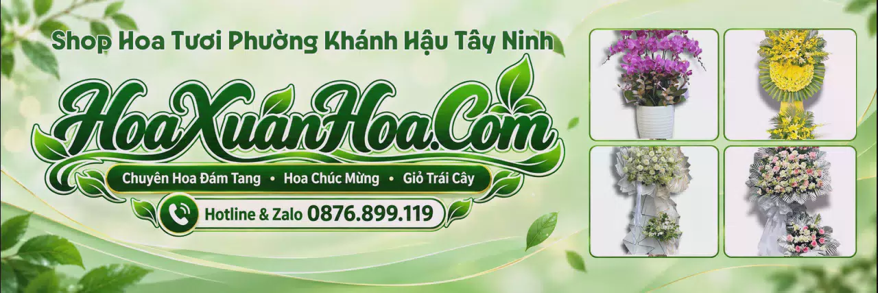 Ảnh bìa Shop Hoa Tươi Tại Phường Khánh Hậu Tây Ninh - Đặt Hoa Tươi Nhanh Chóng