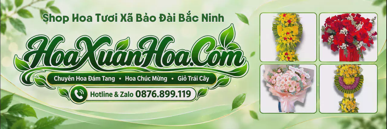 Ảnh bìa Shop Hoa Tươi Tại Xã Bảo Đài Bắc Ninh - Shop Hoa Online Uy Tín