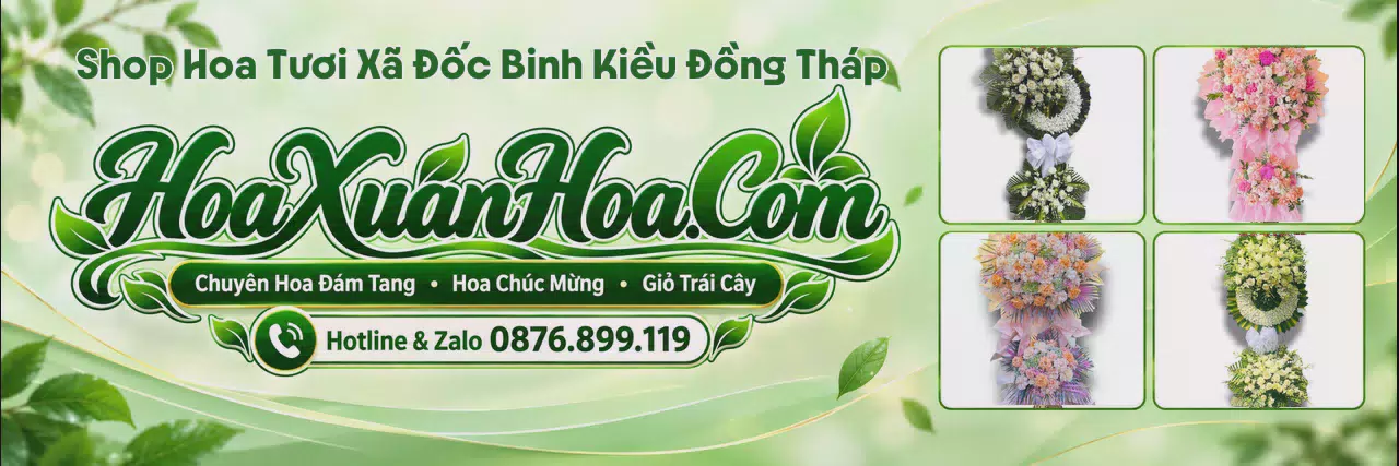 Ảnh bìa Shop Hoa Tươi Tại Xã Đốc Binh Kiều Đồng Tháp - Giao Hoa Tận Địa Chỉ