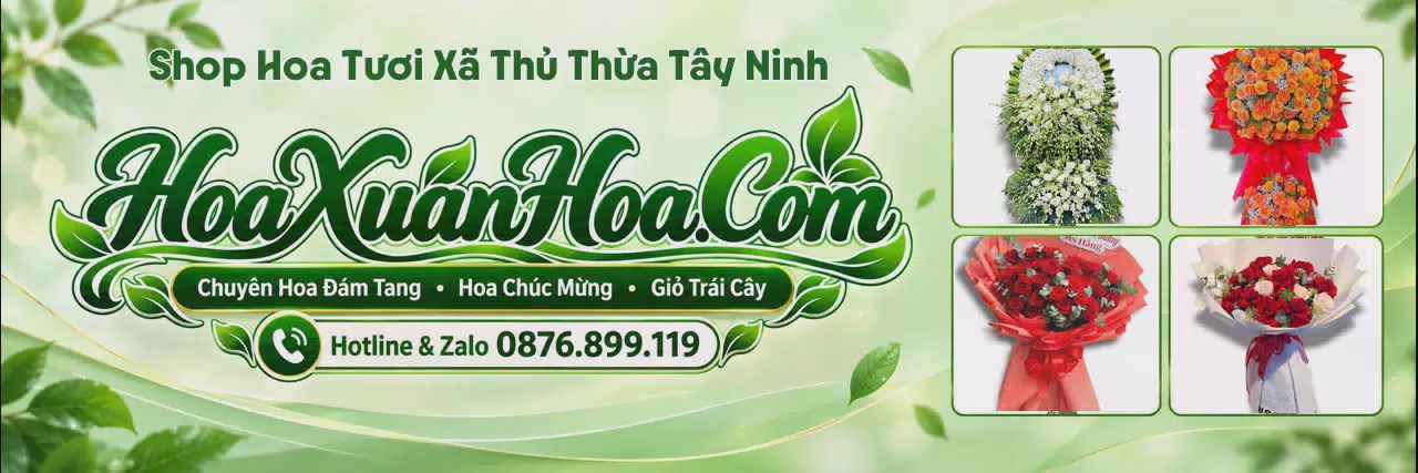 Ảnh bìa Tiệm Hoa Tươi Tại Xã Thủ Thừa Tây Ninh - Đặt Hoa Tươi Giao Tận Nơi