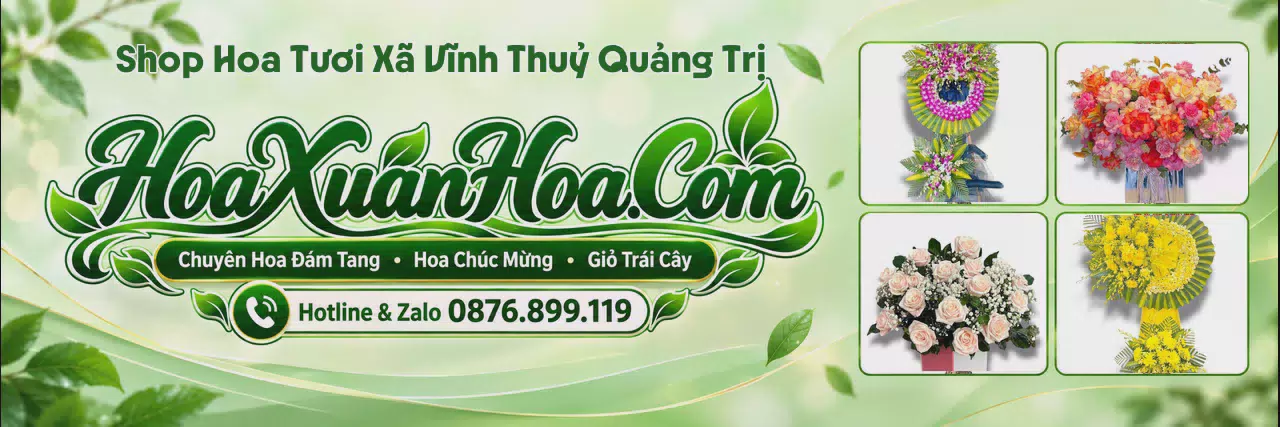 Ảnh bìa Cửa Hàng Bán Hoa Tươi Tại Xã Vĩnh Thuỷ Quảng Trị - Đặt Hoa Tươi Online