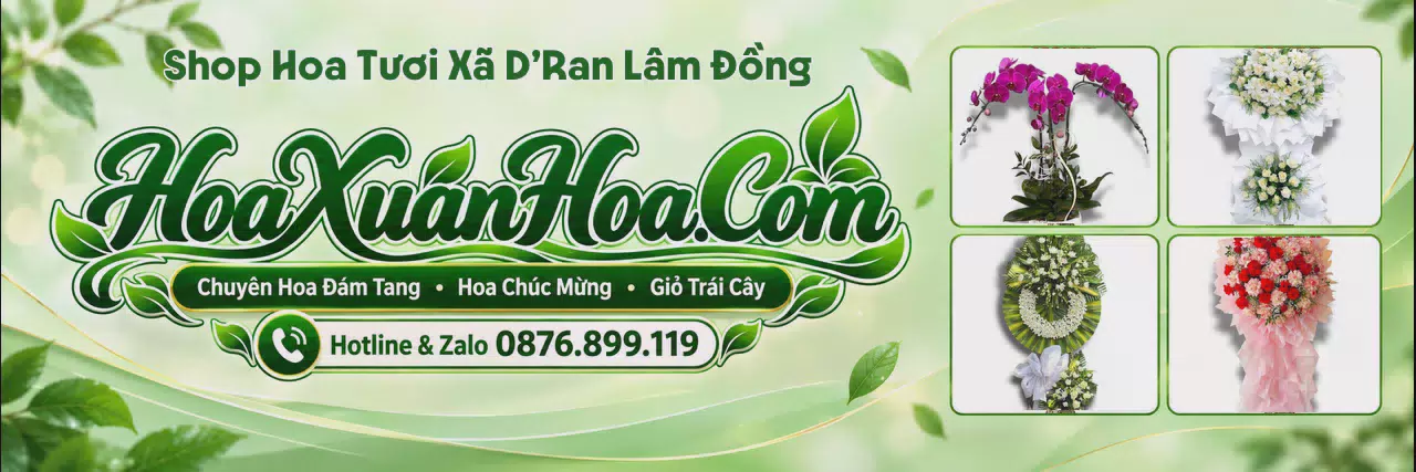 Ảnh bìa Tiệm Hoa Tươi Tại Xã D’Ran Lâm Đồng - Dịch Vụ Hoa Tươi Giao Nhanh