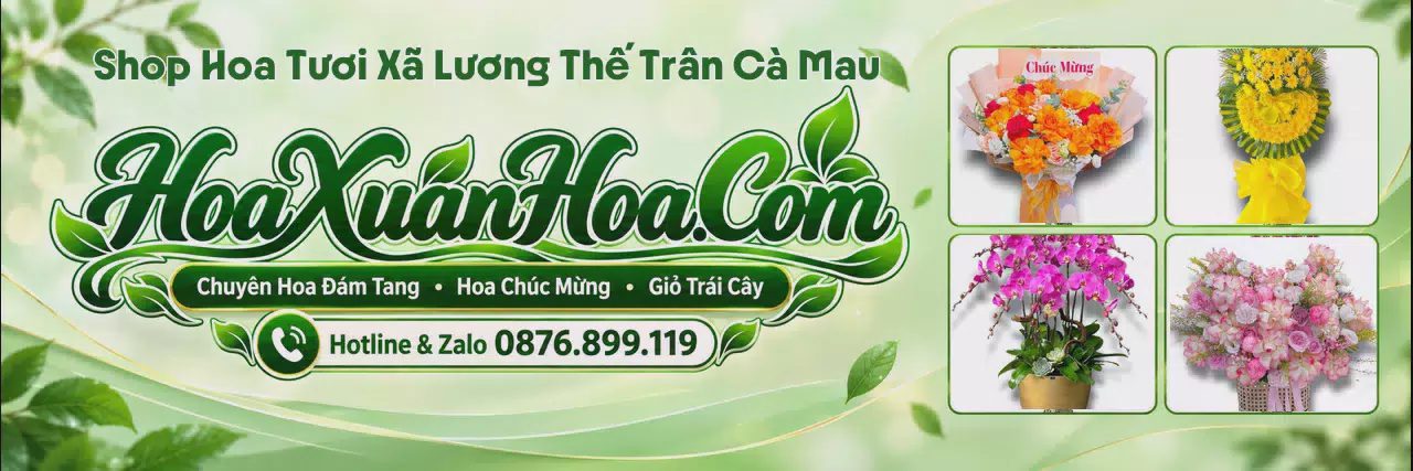 Ảnh bìa Shop Hoa Tươi Tại Xã Lương Thế Trân Cà Mau - Dịch Vụ Đặt Hoa Trực Tuyến