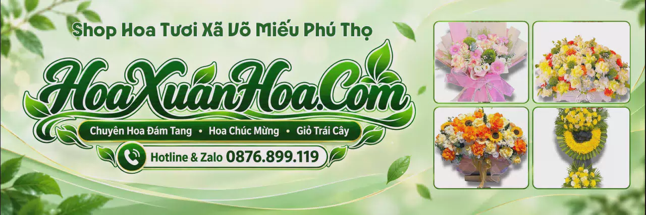 Ảnh bìa Shop Hoa Tươi Tại Xã Võ Miếu Phú Thọ - Nhận Đặt Hoa Online