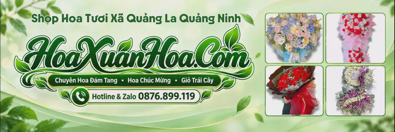 Ảnh bìa Shop Hoa Tươi Tại Xã Quảng La Quảng Ninh - Shop Hoa Online Uy Tín