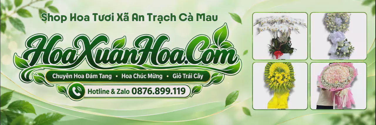 Ảnh bìa Shop Hoa Tươi Tại Xã An Trạch Cà Mau - Dịch Vụ Hoa Tươi Tận Nơi
