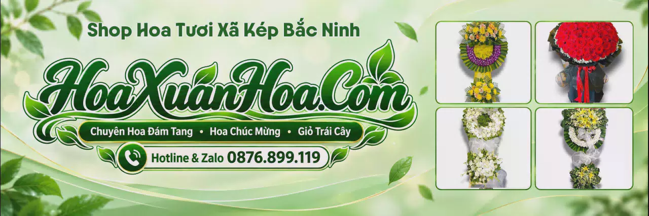 Ảnh bìa Cửa Hàng Hoa Tươi Tại Xã Kép Bắc Ninh - Giao Hoa Tận Nơi