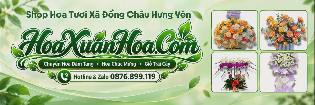 Ảnh bìa Cửa Hàng Hoa Tươi Tại Xã Đồng Châu Hưng Yên - Shop Hoa Tươi Đặt Trực Tuyến