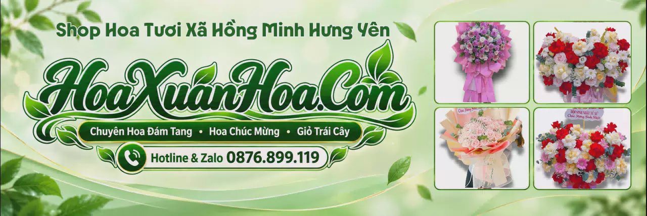 Ảnh bìa Shop Hoa Tươi Tại Xã Hồng Minh Hưng Yên - Nhận Đặt Hoa Online