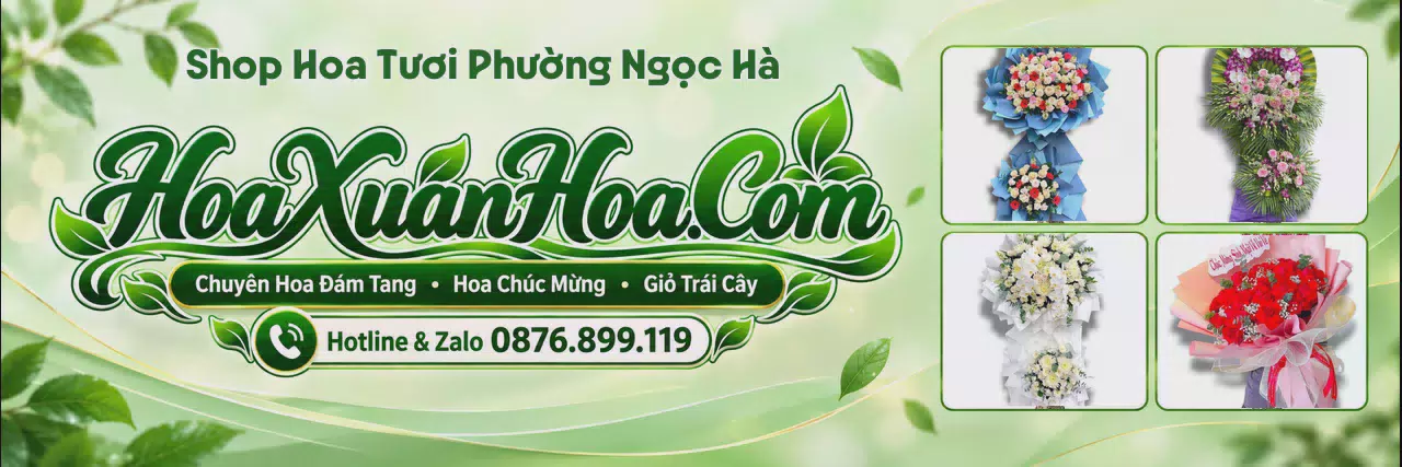 Ảnh bìa Cửa Hàng Bán Hoa Tươi Tại Phường Ngọc Hà - Shop Hoa Tươi Đặt Trực Tuyến