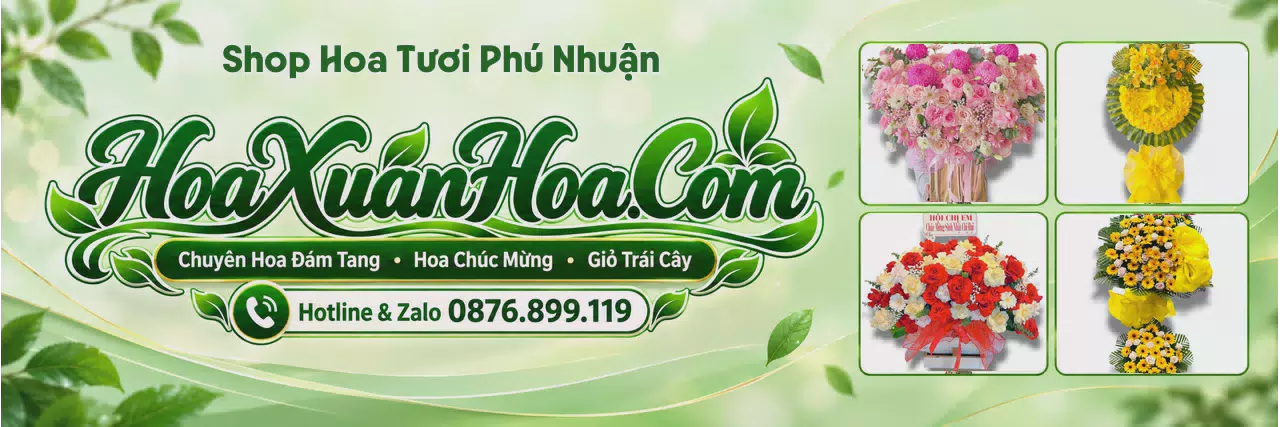Ảnh bìa Đặt Hoa Tươi Tại Phú Nhuận - Đặt Hoa Tươi Nhanh Chóng