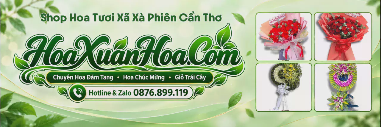 Ảnh bìa Shop Bán Hoa Tươi Tại Xã Xà Phiên Cần Thơ - Shop Hoa Tươi Đặt Trực Tuyến