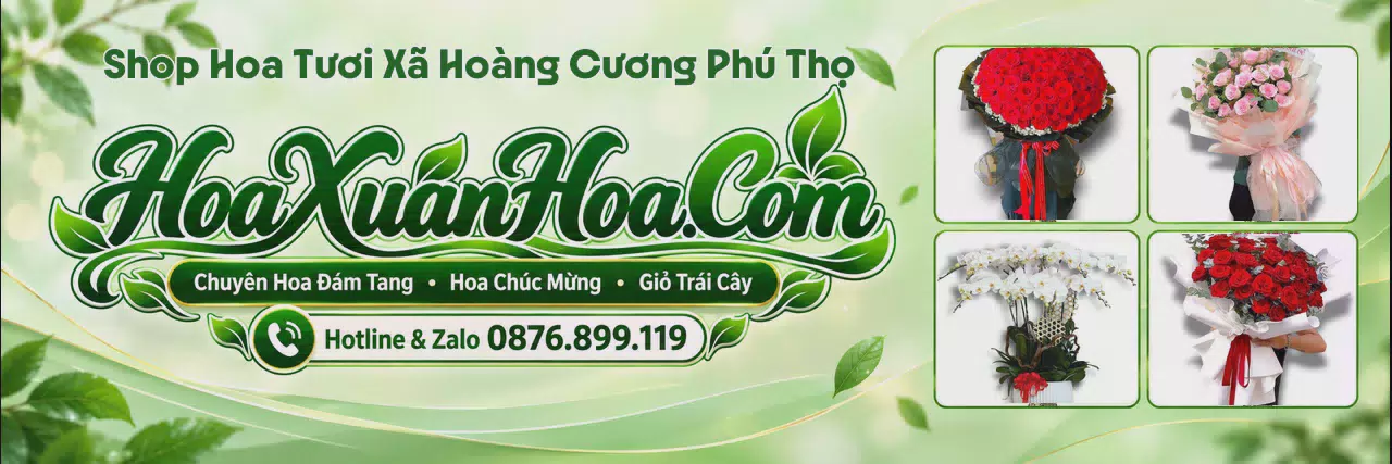 Ảnh bìa Shop Hoa Tươi Tại Xã Hoàng Cương Phú Thọ - Tiệm Hoa Nhận Giao Tận Nơi