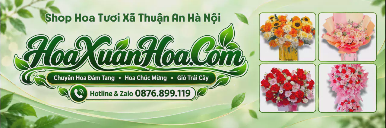 Ảnh bìa Tiệm Hoa Tươi Tại Xã Thuận An Hà Nội - Dịch Vụ Hoa Tươi Giao Nhanh