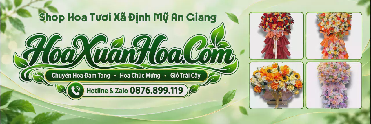 Ảnh bìa Tiệm Hoa Tươi Tại Xã Định Mỹ An Giang - Đặt Hoa Tươi Online