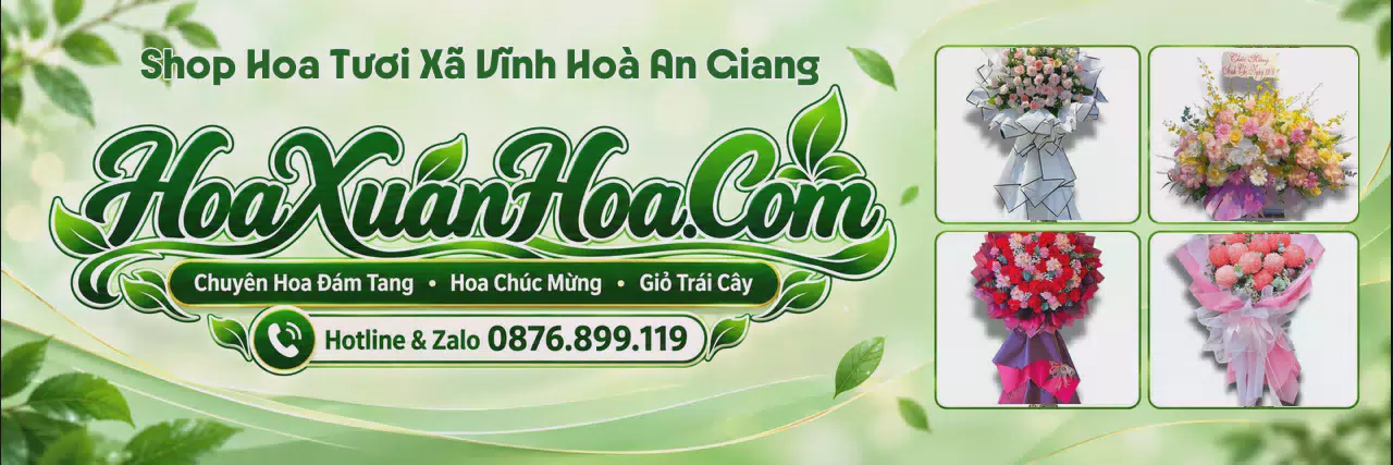 Ảnh bìa Đặt Hoa Tươi Tại Xã Vĩnh Hoà An Giang - Shop Hoa Nhận Đơn Online