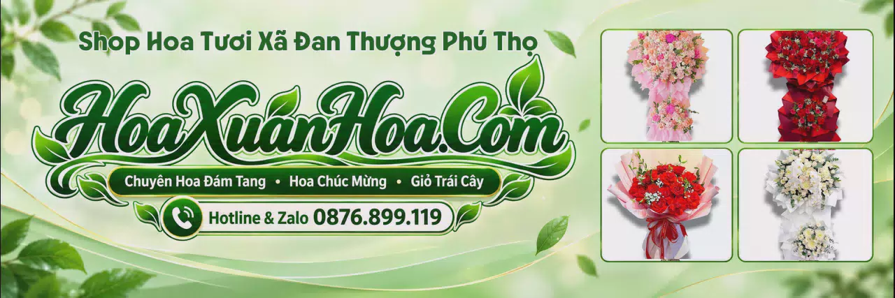 Ảnh bìa Shop Hoa Tươi Tại Xã Đan Thượng Phú Thọ - Đặt Hoa Online Giao Tận Nhà