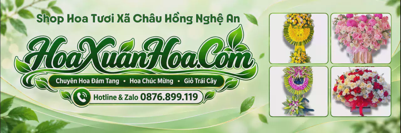 Ảnh bìa Shop Bán Hoa Tươi Tại Xã Châu Hồng Nghệ An - Đặt Hoa Dễ Dàng Nhanh Chóng